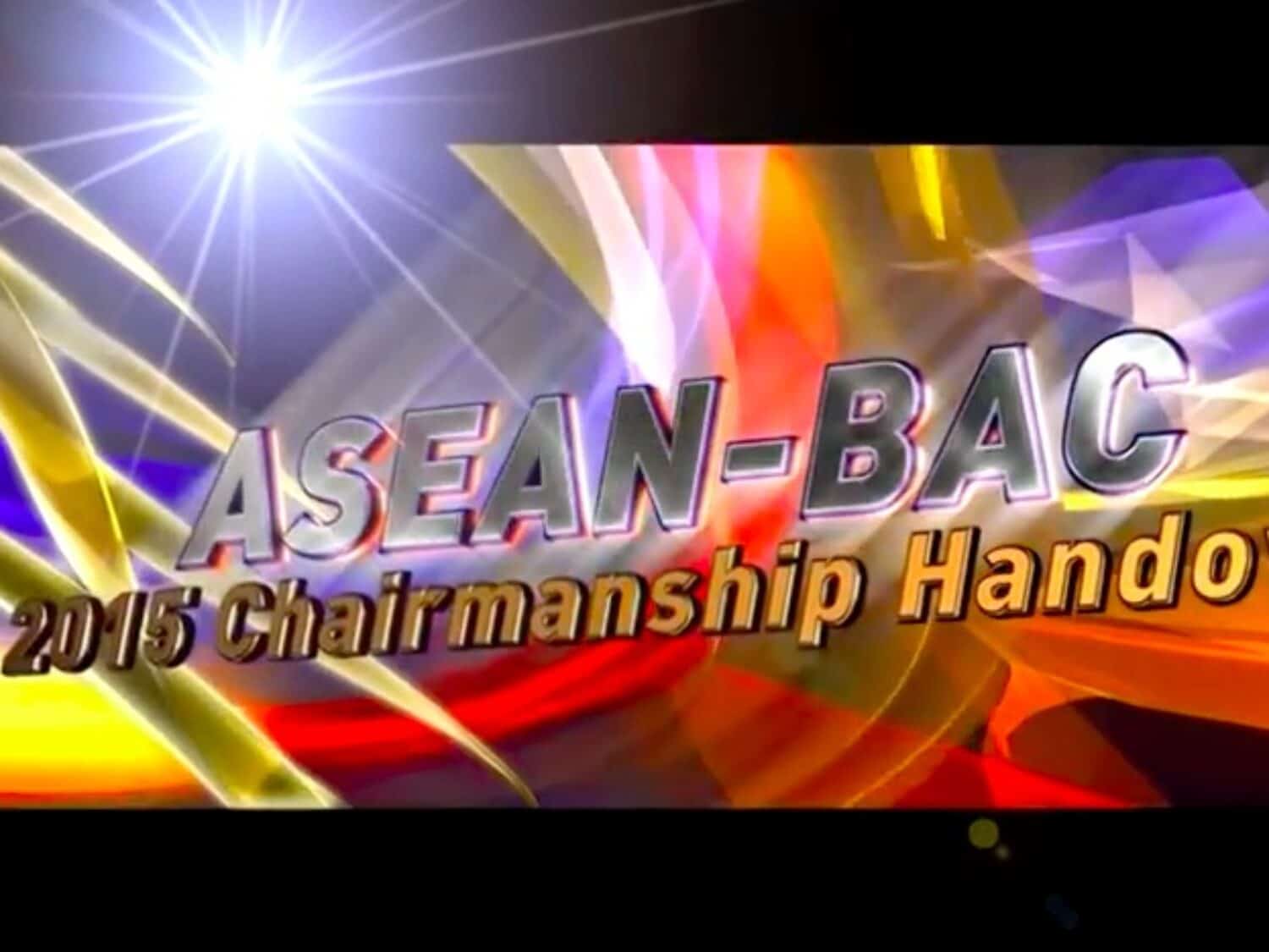 Oneapart Malaysia Video production - ASEAN BAC 2015 Chairmanship handover